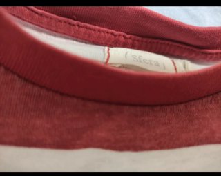 Camiseta Sfera Rayas Roja y Blanca 4-5 Años