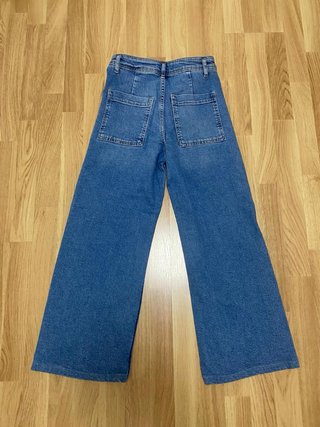 Pantalón Vaquero Azul Ancho