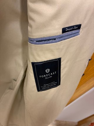 Americana Blazer Beige Forecast