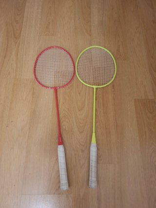 Set de 2 Raquetas de Bádminton