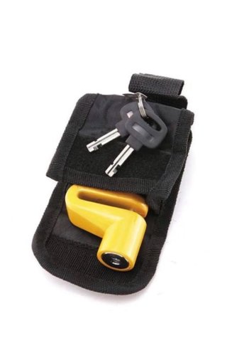 Candado de Disco para Moto 5,5 mm con Funda