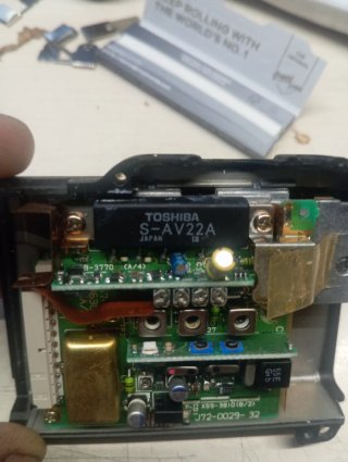Finale di trasmissione VHF Toshiba S-AV22A