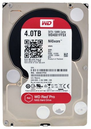Disco Duro Western Digital Red 4TB