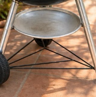Barbacoa Weber Carbón con Tapa y Ruedas
