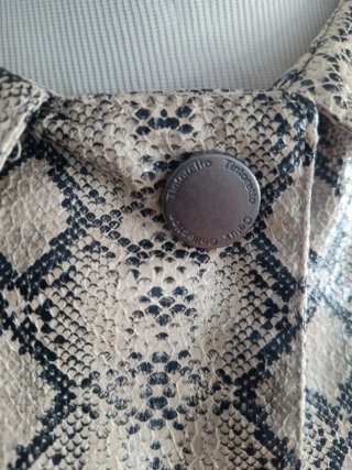Chaqueta Piel Sintética Tintoretto Talla S