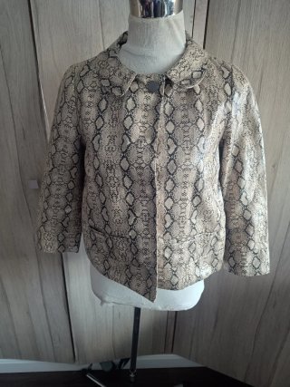 Chaqueta Piel Sintética Tintoretto Talla S