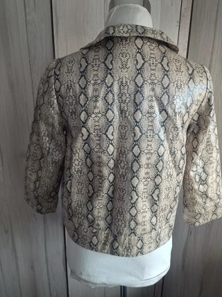 Chaqueta Piel Sintética Tintoretto Talla S