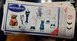 Figuras Ratatouille Disney Pixar