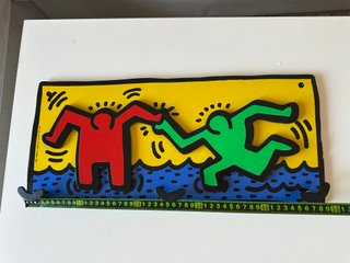 Perchero Keith Haring Figuras