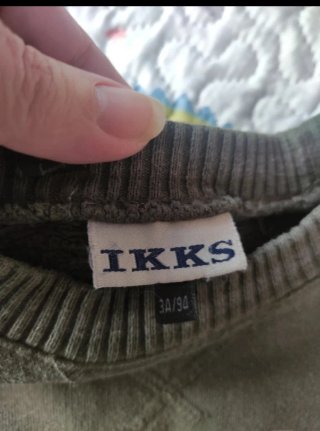 Sudadera Ikks Verde Talla 2-3 Años