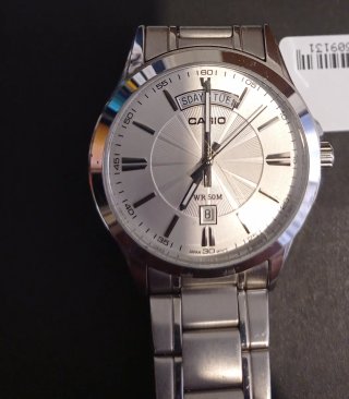Reloj Casio Plateado