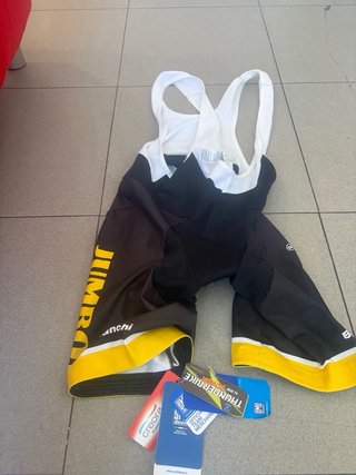 Culotte Ciclismo Jumbo Bianchi Santini