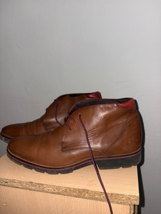 Botines Baerchi Marrones Talla 44 Cordones