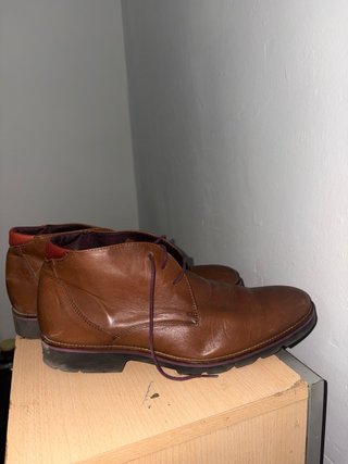 Botines Baerchi Marrones Talla 44 Cordones