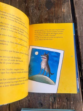 2 libros Jacobo Lobo números 1 y 2