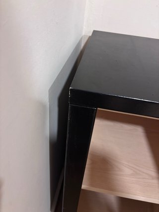 Mueble Auxiliar Negro con Puerta