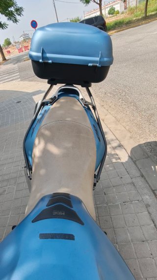 Honda CB600F Hornet 600cc Azul y Beige