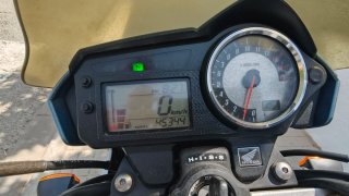 Honda CB600F Hornet 600cc Azul y Beige