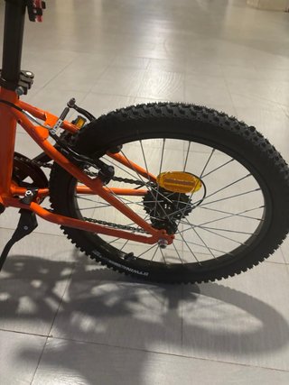 Bicicleta Rockrider 20 Naranja