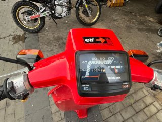 Honda Dominator 650 + Scoopy 75
