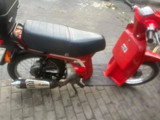 Honda Dominator 650 + Scoopy 75
