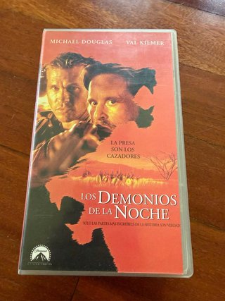 VHS Los Demonios de la Noche (1996)