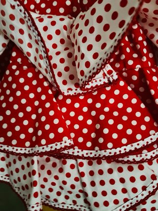 Traje Gitana Bebé 3-6 Meses