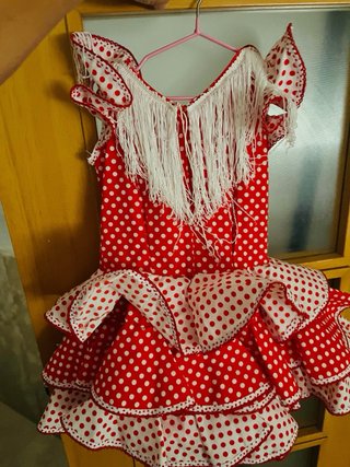 Traje Gitana Bebé 3-6 Meses