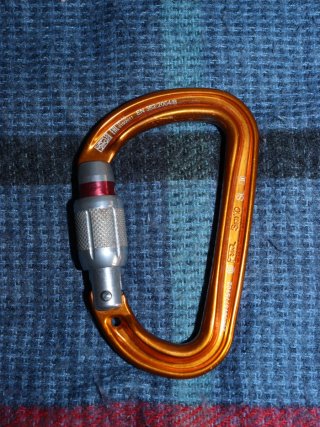 Mosquetón Petzl Sm'D Screw-Lock