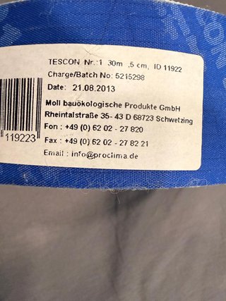 Cinta de estanqueidad Tescon Vana Pro Clima