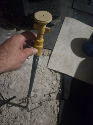 Soportes para cercos de obra
