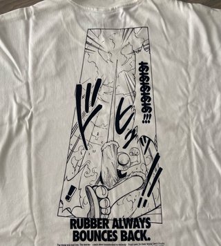 Camiseta Nike x One Piece Blanca Gris S