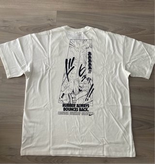 Camiseta Nike x One Piece Blanca Gris S