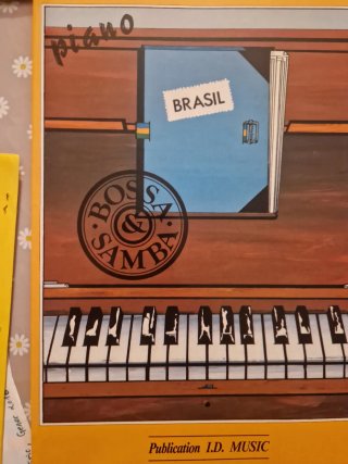 Libro de Partituras Piano Bossa & Samba