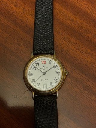 Reloj Gérard Danfre Paris Cuarzo Vintage-sin pila