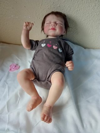 Muñeca Reborn Realista Durmiendo