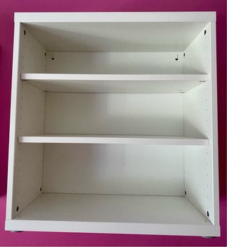 Estanterías blancas modulares