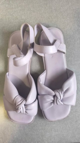 Sandalias Zara Moradas Talla 38.
