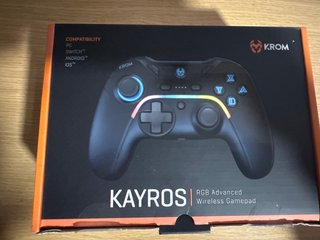 Mando Krom Kayros RGB Inalámbrico