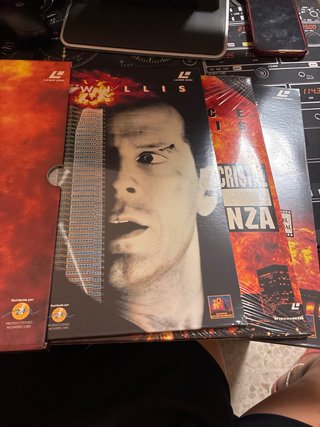 Trilogía La Jungla de Cristal Laser Disc sin abrir