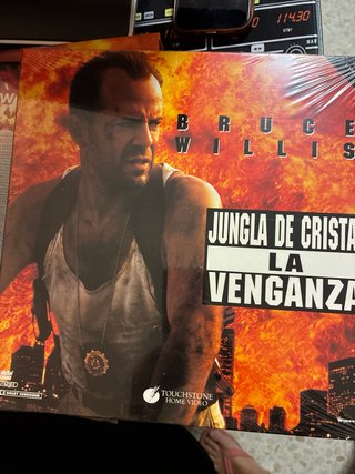 Trilogía La Jungla de Cristal Laser Disc sin abrir