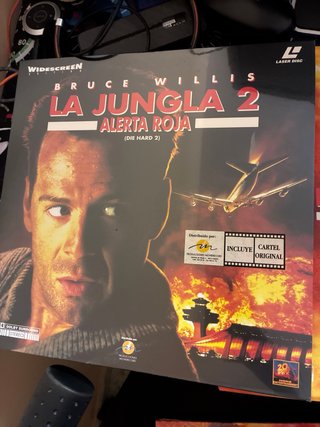Trilogía La Jungla de Cristal Laser Disc sin abrir