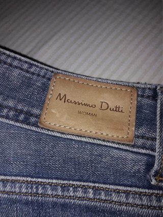 Jeans Massimo Dutti con vuelta