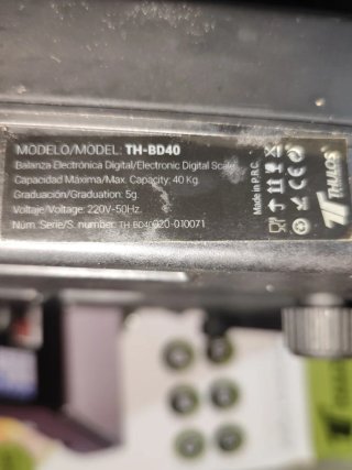 Balanza Digital Profesional Thulos TH-BD40