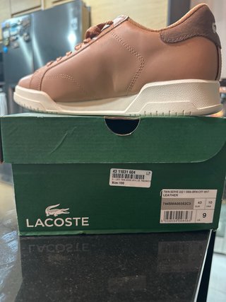 Zapatillas Lacoste Hombre Talla 43 Nuevas