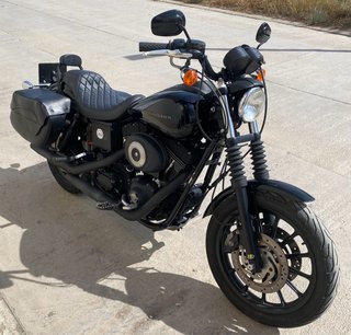 Harley-Davidson Dyna Super Glide Sport Negra