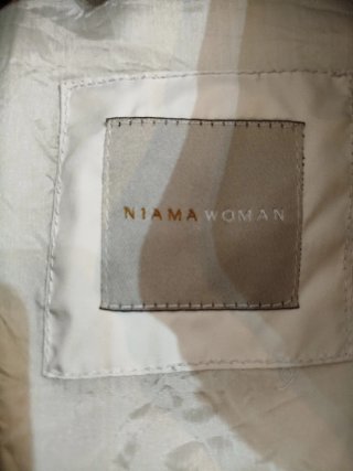 Trench foderato Niama Woman, Facit , ghiaccio