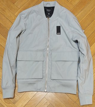 Chaqueta Bomber SMOG Gris Nueva
