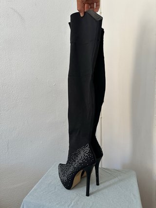 Botas Altas con Plataforma Talla 36