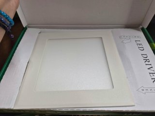 Set de 3 Downlights LED Cuadrados